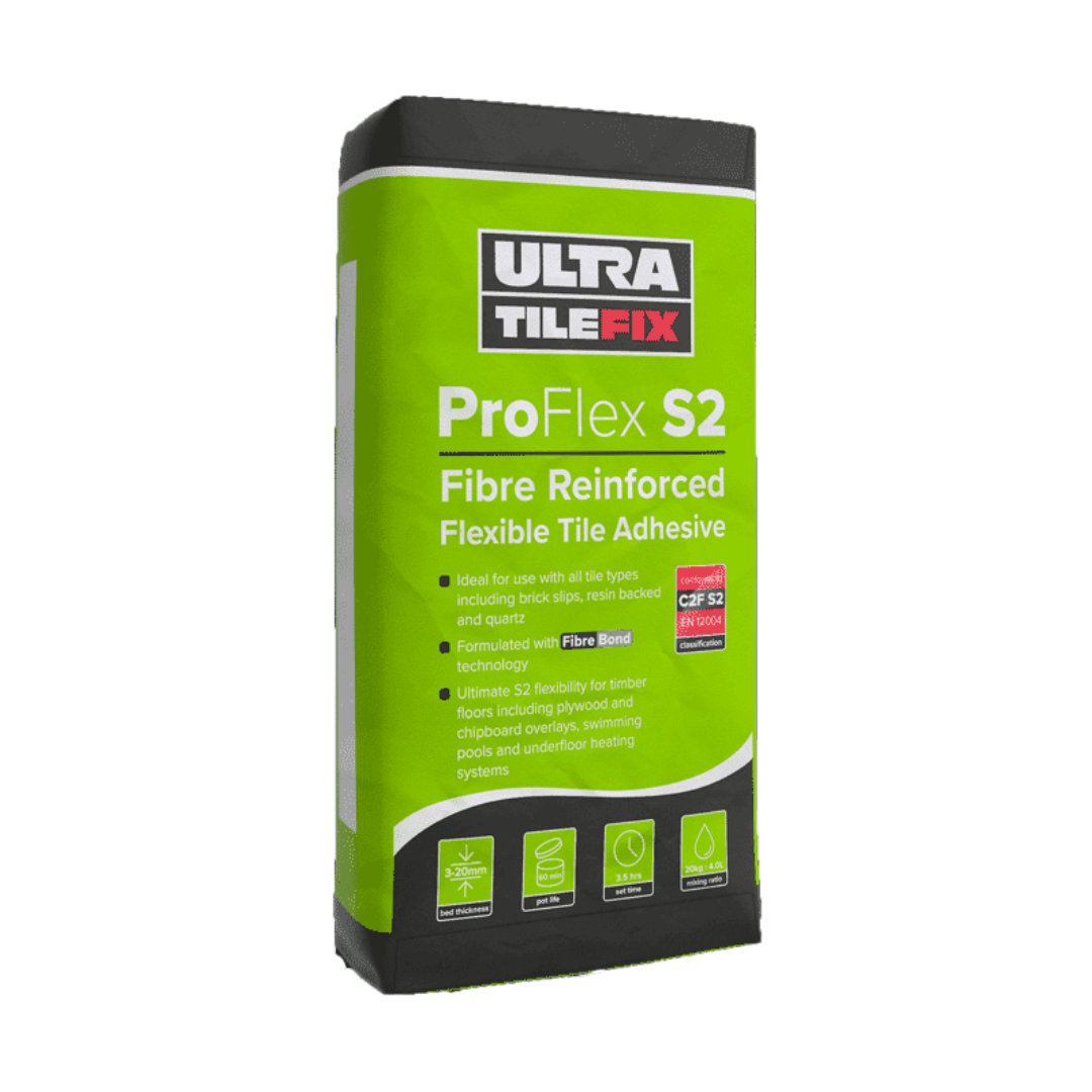 Ultra Proflex S2 - Fibre Reinforced Flexible Tile Adhesive