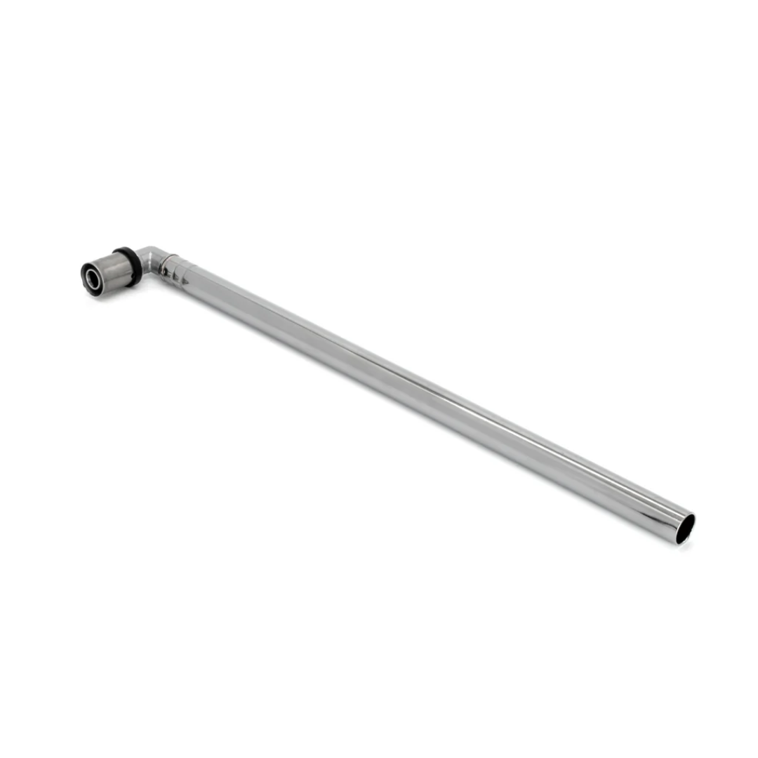 MLCP 16mm Radiator Elbow with 300mm Chrome Pipe