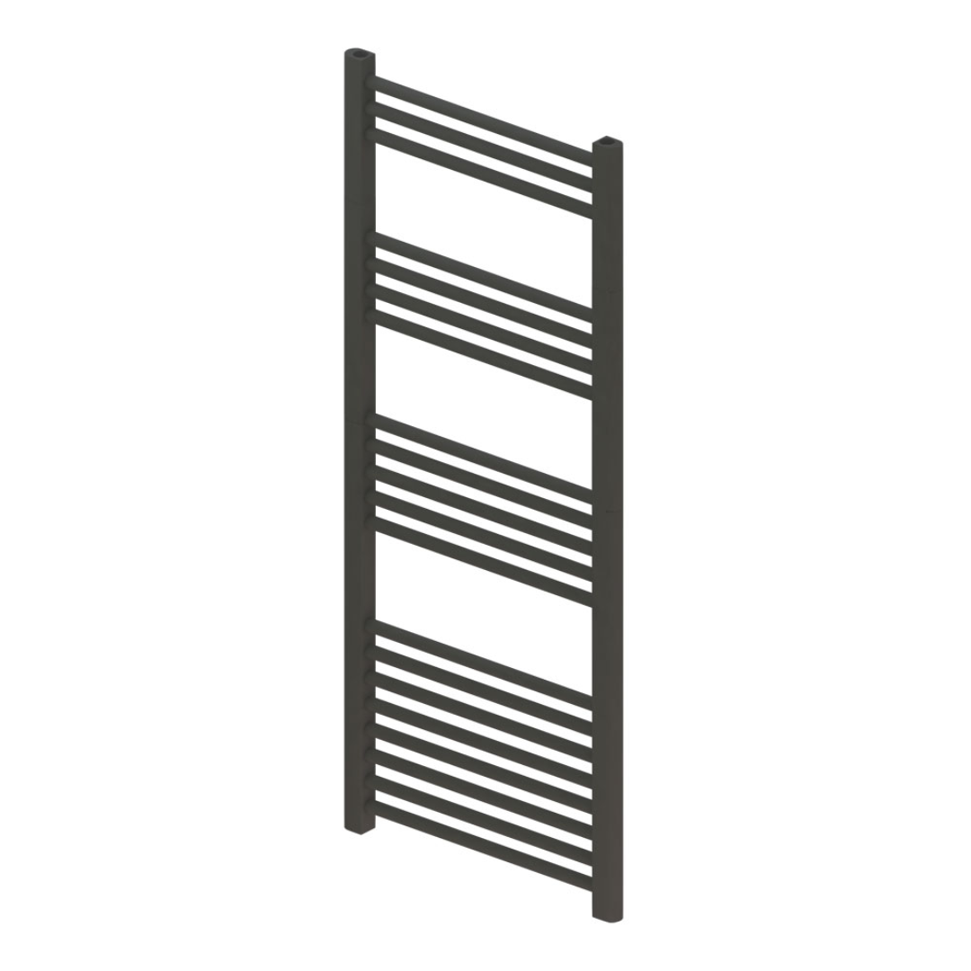 1000mm High Straight Anthracite Towel Rail