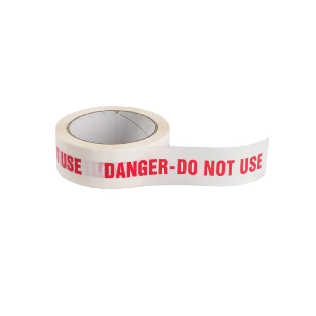 Identification Danger Do Not Use Tape 38mm X 33M