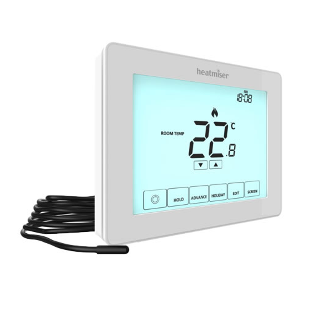 Heatmiser Touchscreen Electric Floor Heating Thermostat