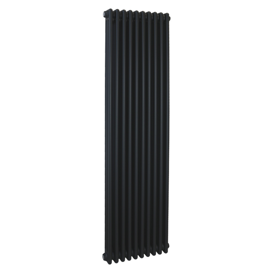 1800mm High Anthracite 2 Column Radiator