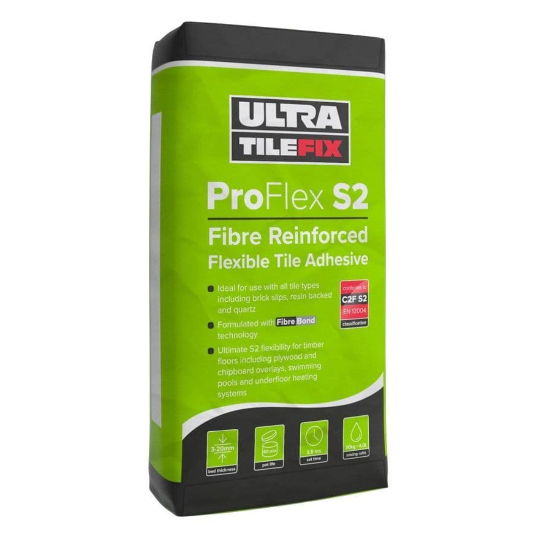 Ultra Proflex S2 - Fibre Reinforced Flexible Tile Adhesive