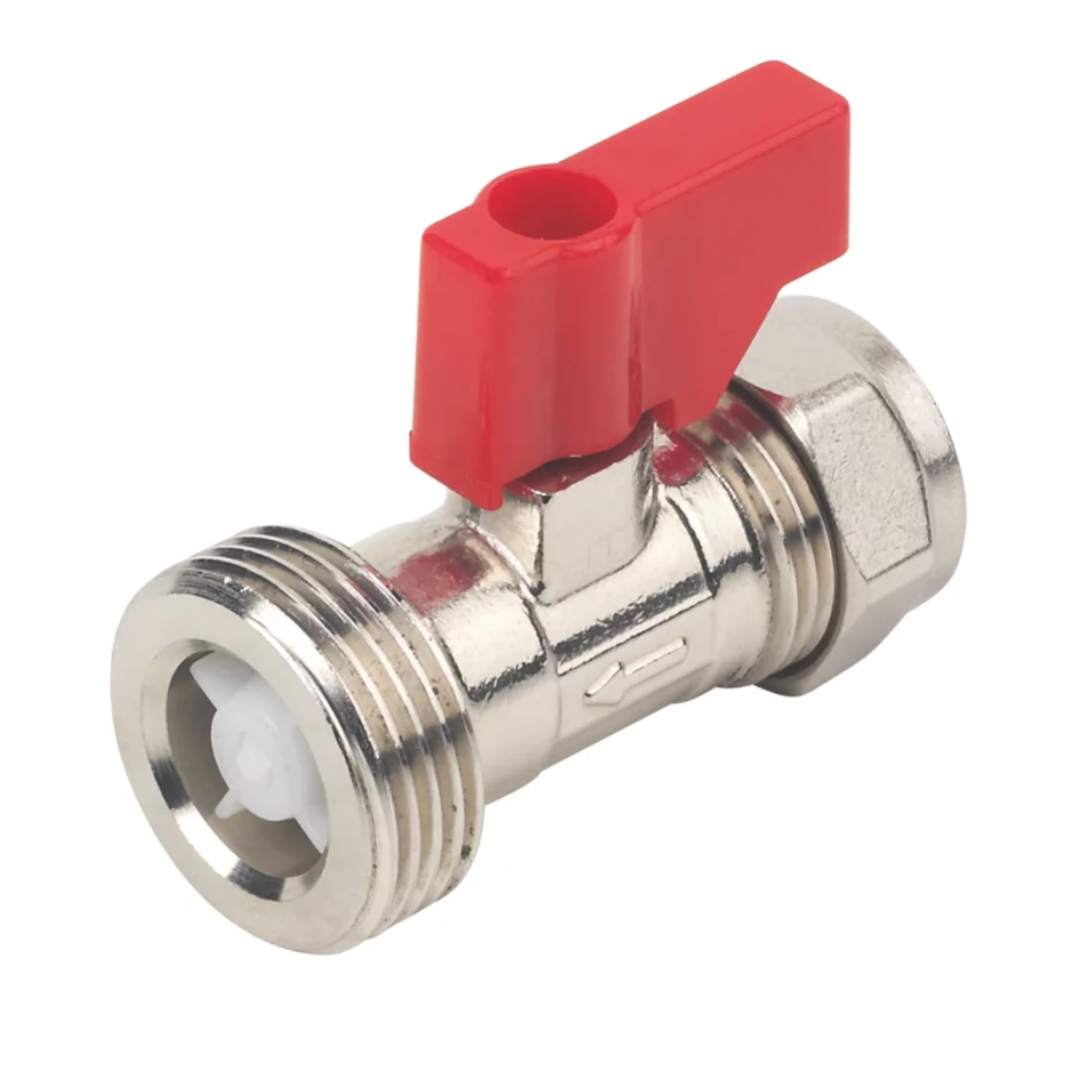 Double Check Straight Washing Machine Valve