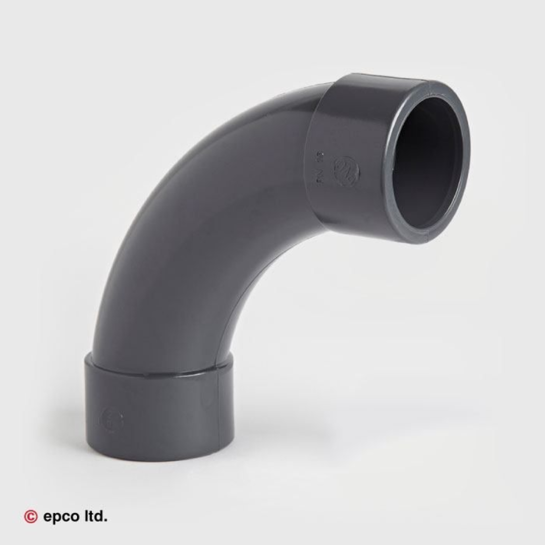 UPVC 90 Degree Swept Elbow