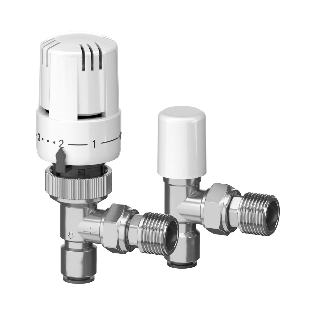 15mm Pushfit Angled TRV & LS Pack