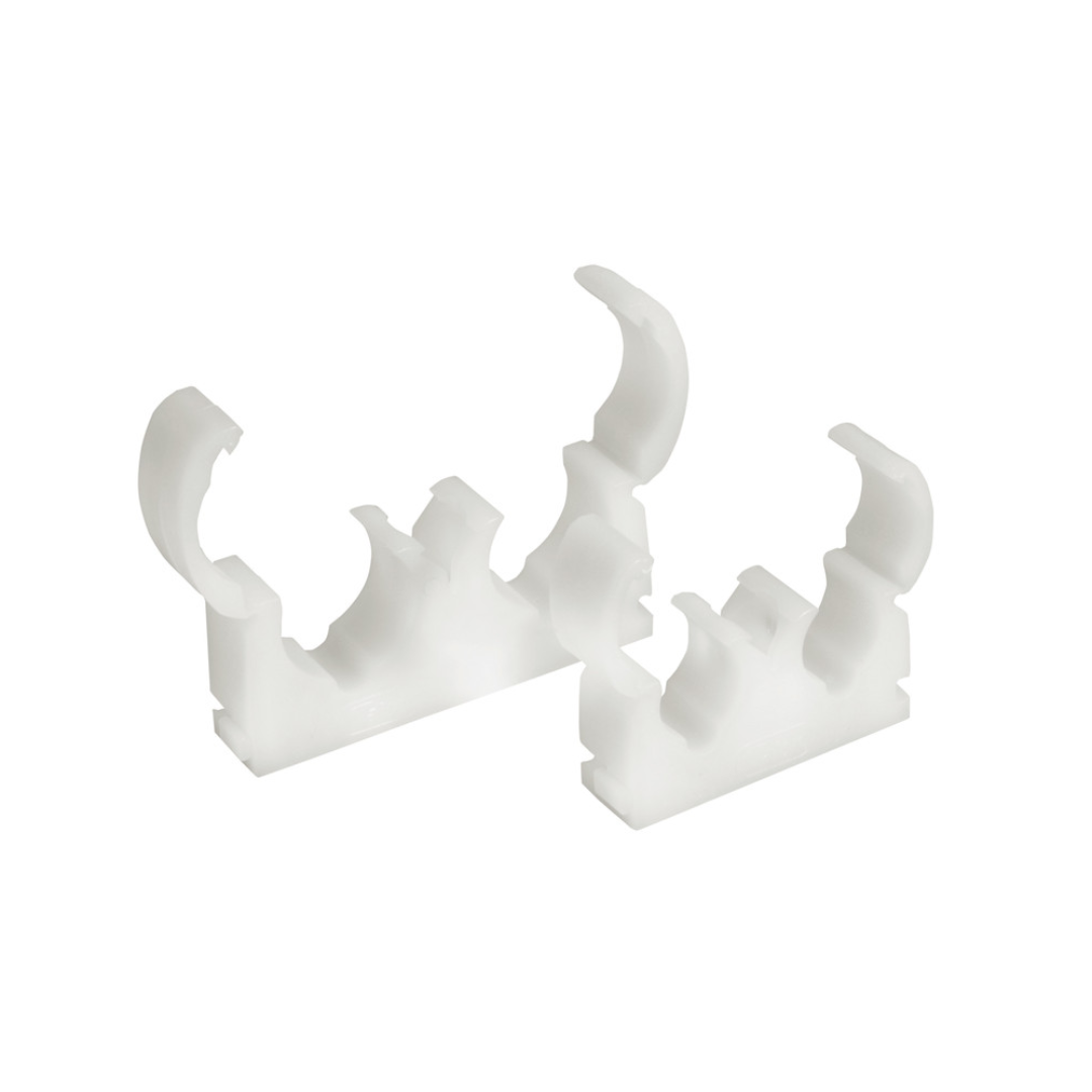 Double Clip Link Pipe Clip (Box of 50)