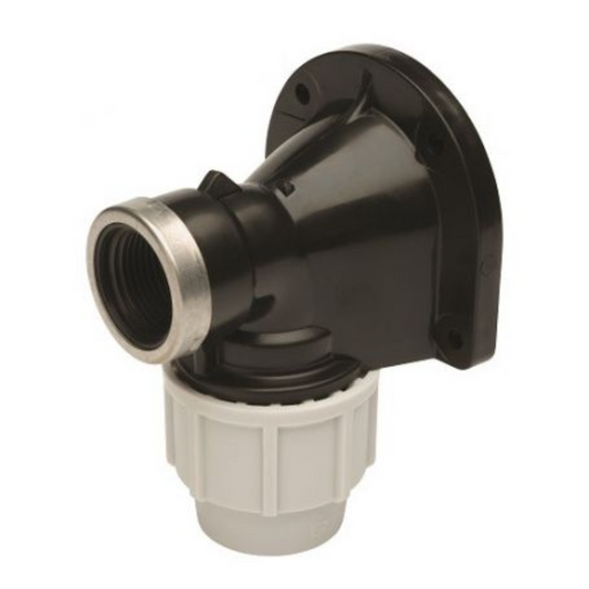 Plasson Wall Plate Elbow