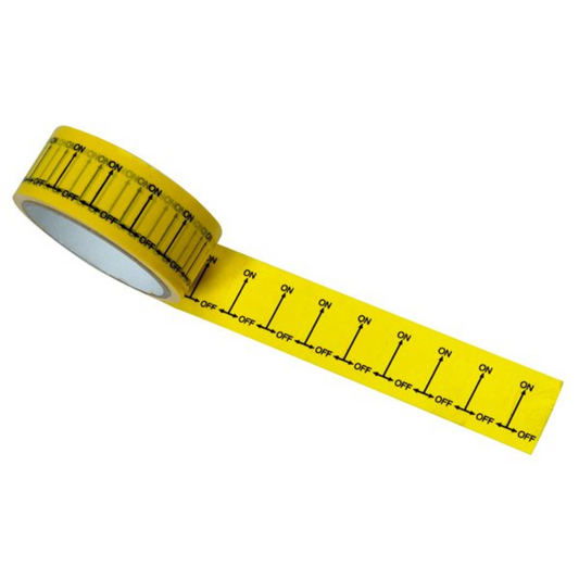 Identification On-Off Tape 38mm X 33M