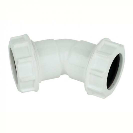 Compression Waste 45 Degree Elbow