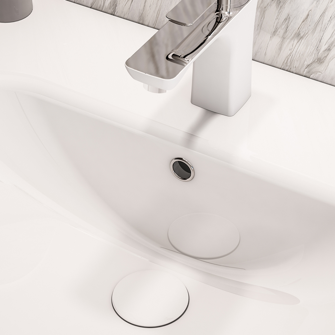 Ceramic Top Basin Waste