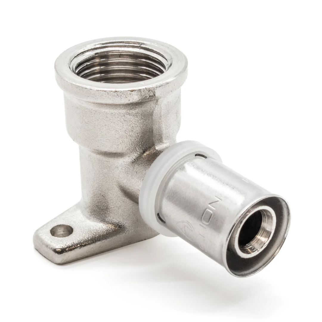Wall Plated Female Elbow 16mm - 1/2"